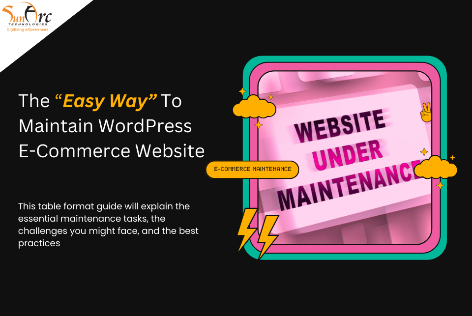 Maintain WordPress E-Commerce Website